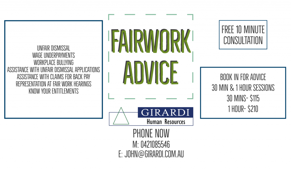 Fair Work Help Girardi Human Resource Services