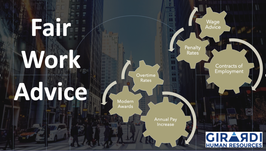 Fair Work Advice for Employers Girardi Human Resource Services